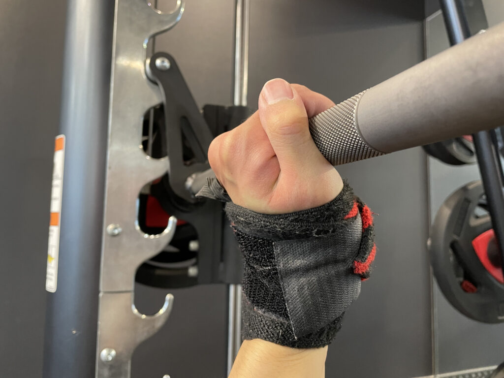 リストラップあり