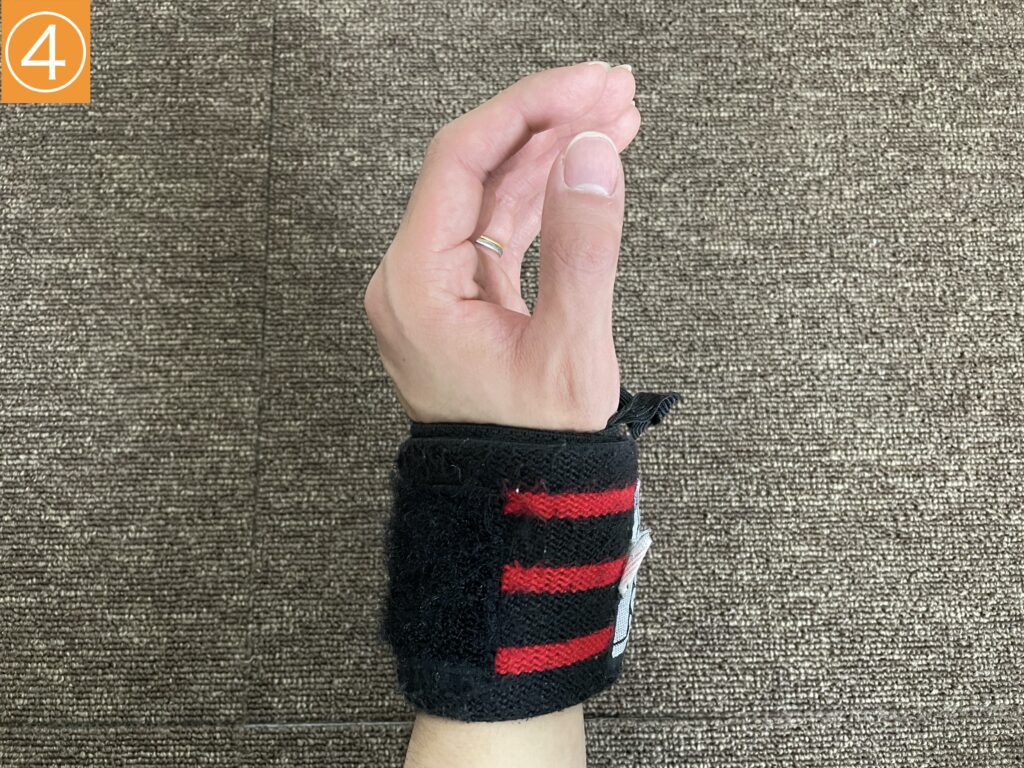 リストラップ_巻き方4